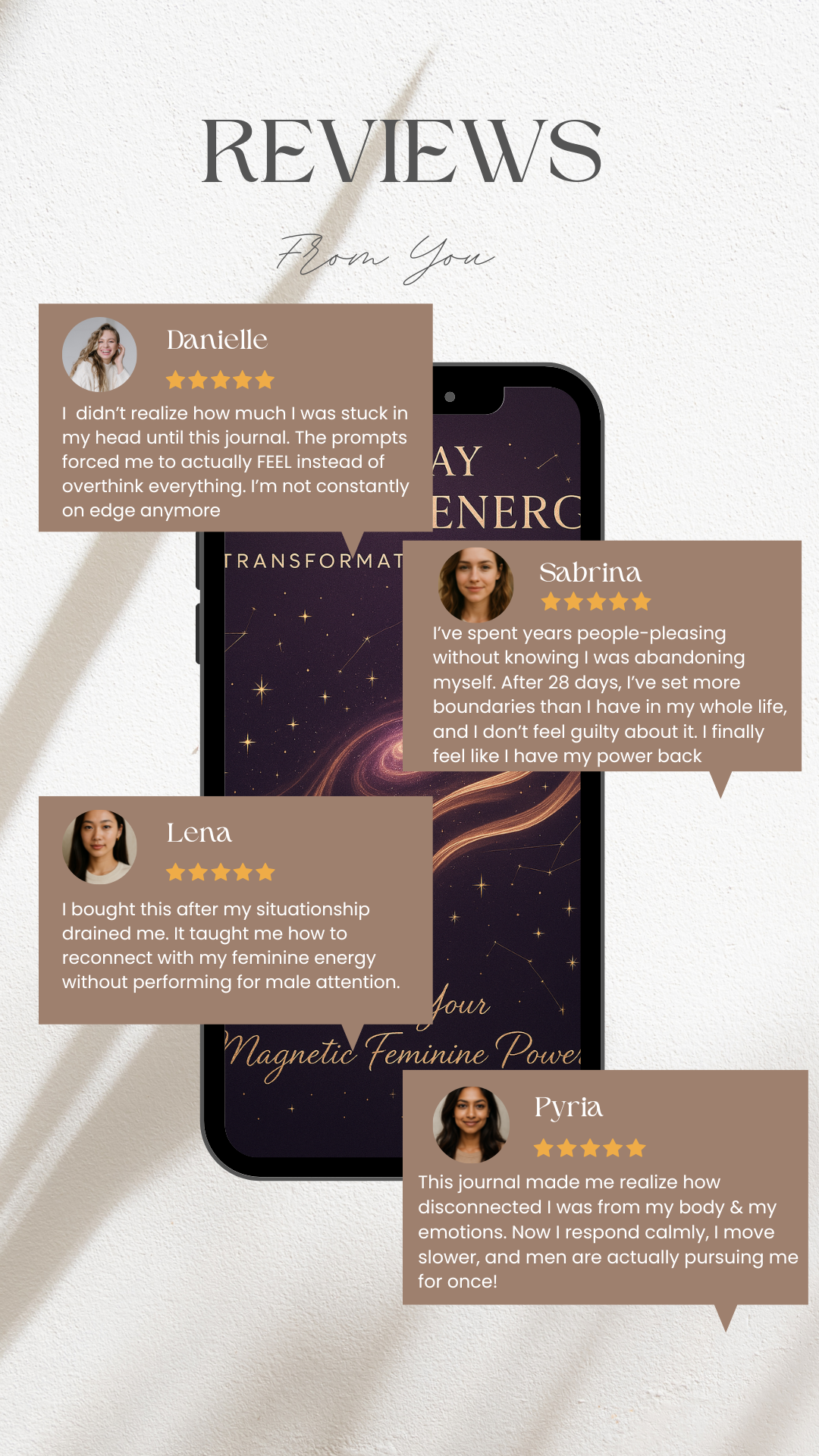28-Day Feminine Transformation Journal